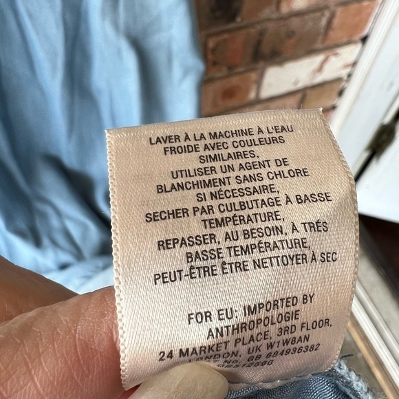 Anthropologie Malpais Holding Horses chambray maxi - Picture 8 of 11